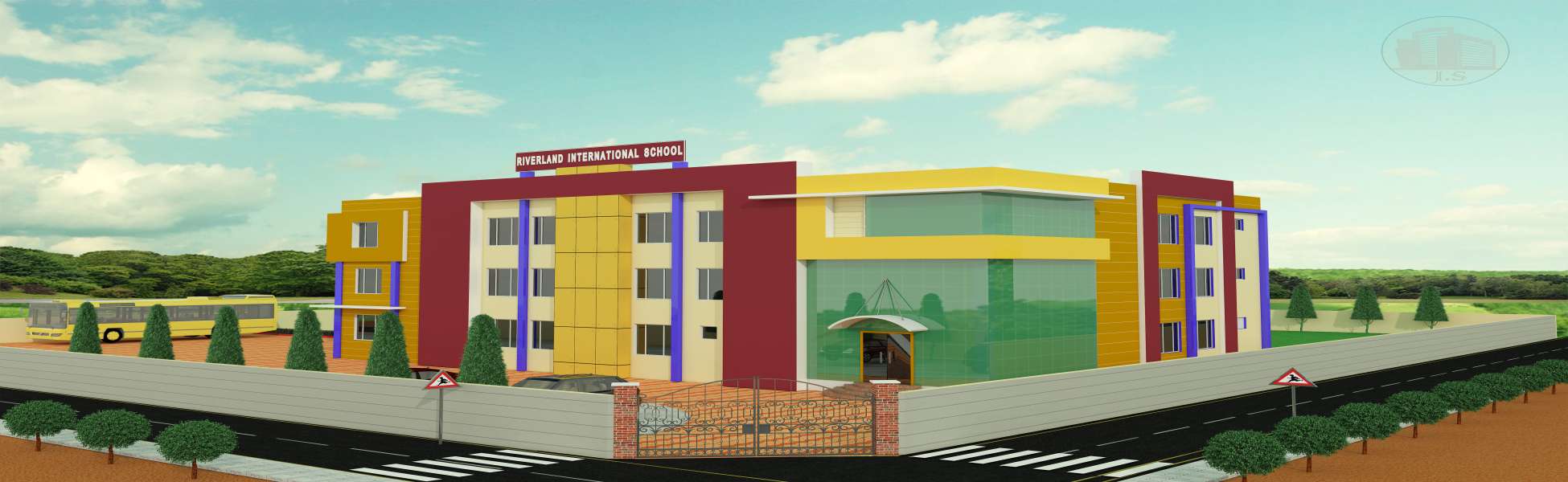 Riverland School Building Photo